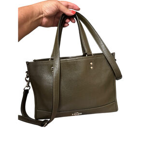 Coach Dempsey Carryall in Pebble Leather
